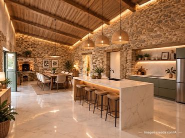 Casa rústica en venta en A Lama
