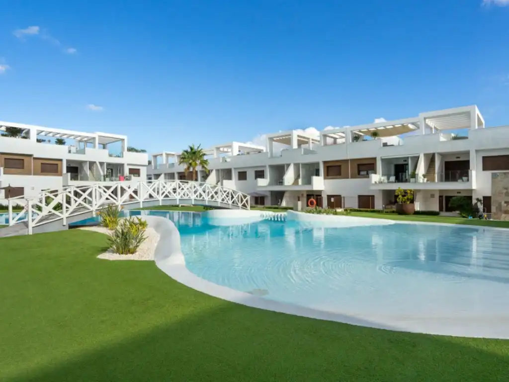 Swimming pool of Attic for sale in Torrevieja  with Air Conditioner, Heating and Furnished