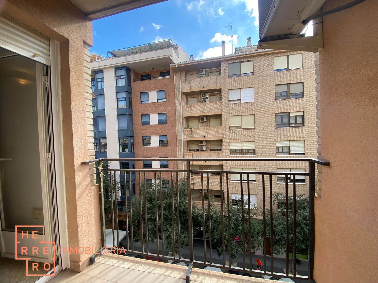 Vista exterior de Pis de lloguer en Castellón de la Plana / Castelló de la Plana amb Aire condicionat, Terrassa i Moblat