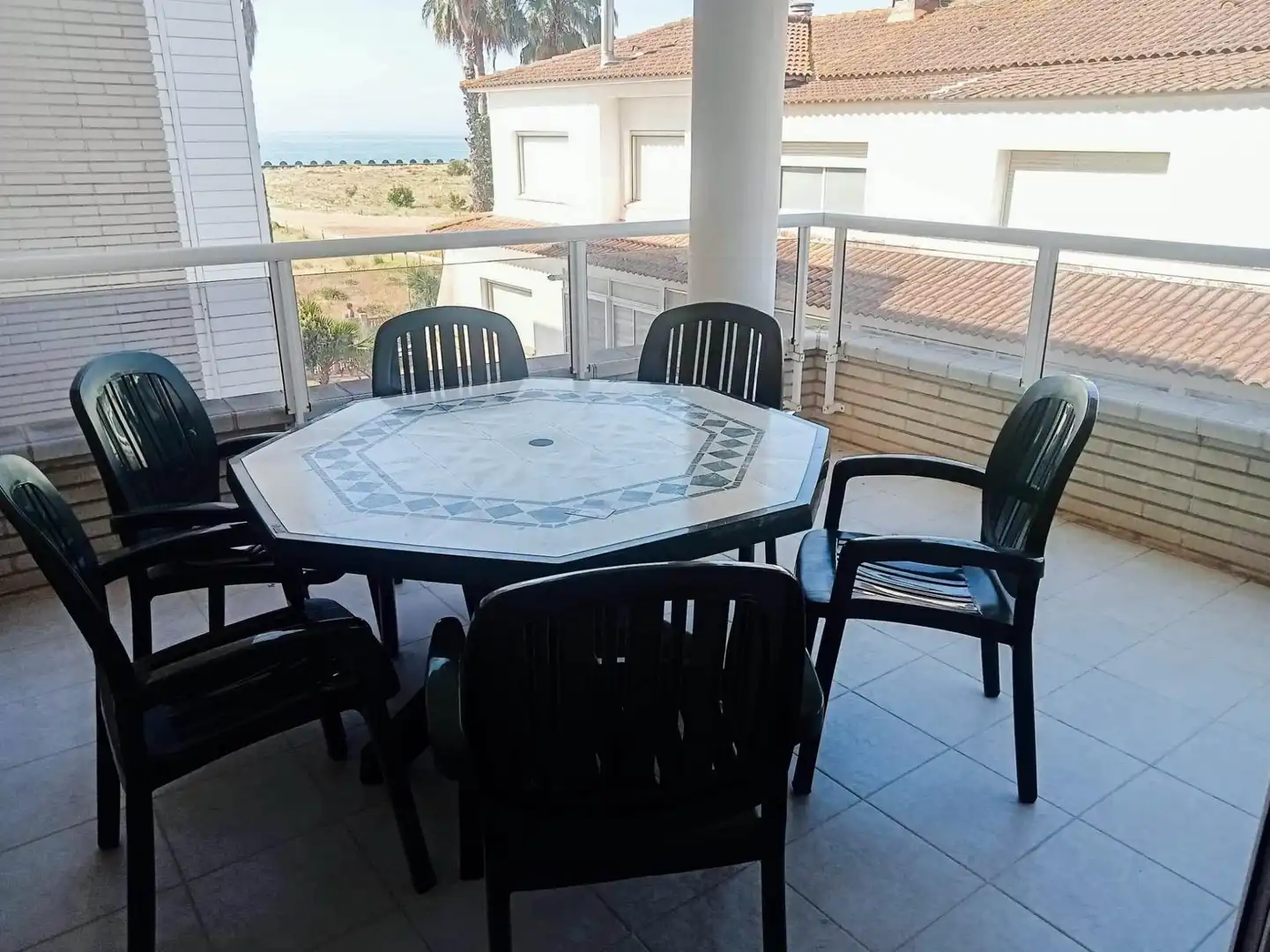 Terrace of Flat for sale in Cunit  with Air Conditioner, Terrace and Community pool