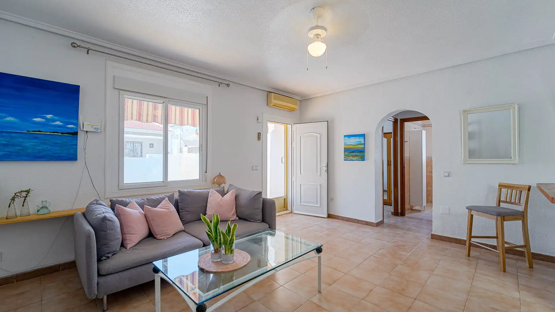 Sala de estar de Apartamento en venta en Rojales con Terraza