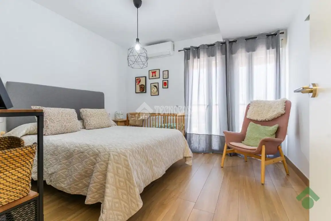 Schlafzimmer von Wohnung zum Verkauf in Jerez de la Frontera mit Klimaanlage und Terrasse