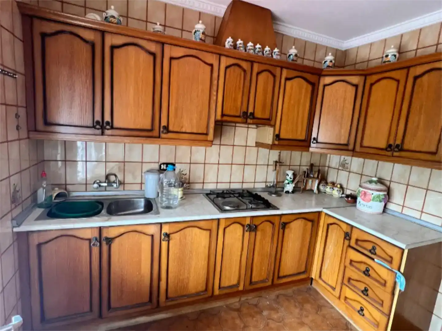 Küche von Wohnung zur Miete in Chillón mit Abstellraum, Möbliert und Balkon