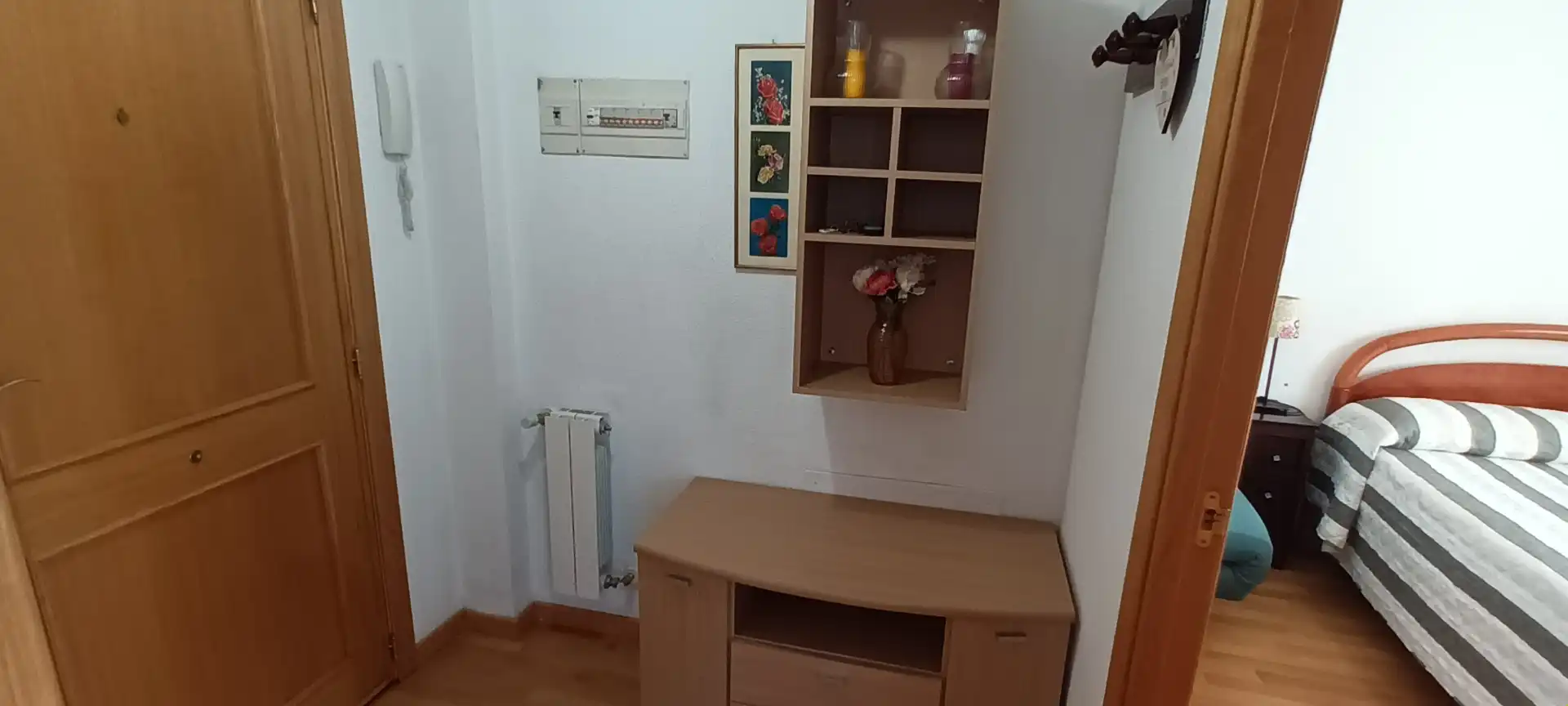 Dormitori de Apartament en venda en Palazuelos de Eresma amb Calefacció, Parquet i Terrassa