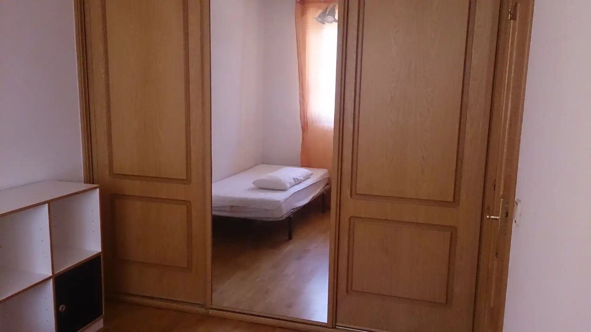 Schlafzimmer von Wohnung zur Miete in Zaragoza mit Klimaanlage, Heizung und Parkett