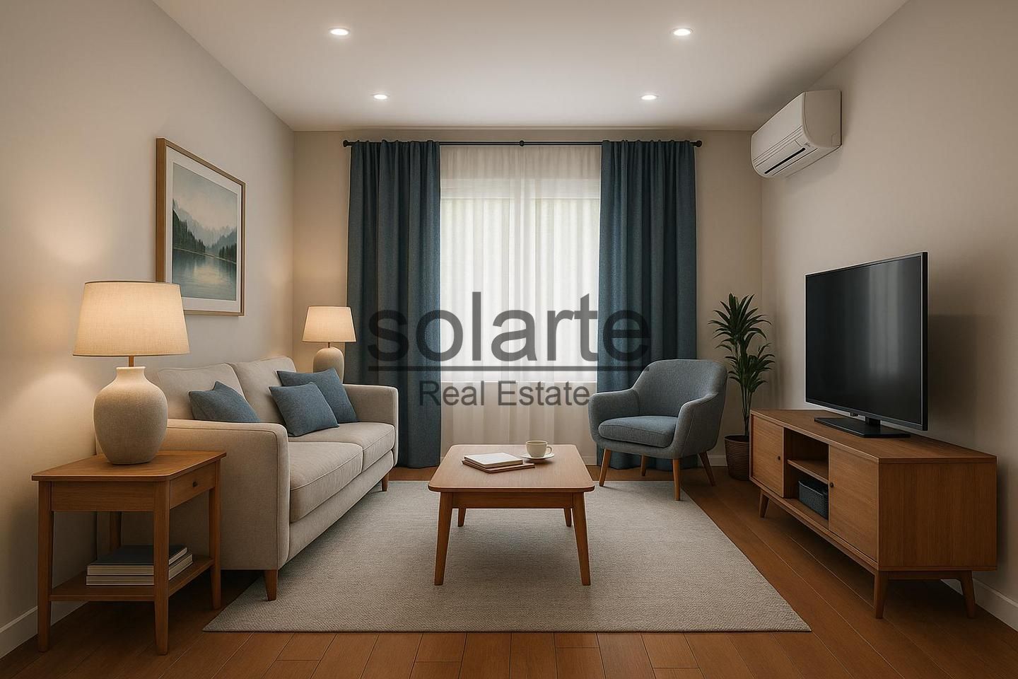 Living room of Flat for sale in  Barcelona Capital  with Air Conditioner