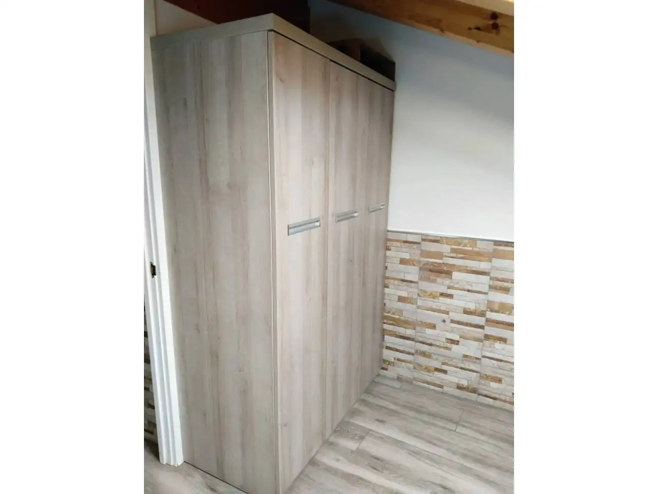 Dormitori de Apartament de lloguer en Burgos amb Calefacció, Parquet i Moblat