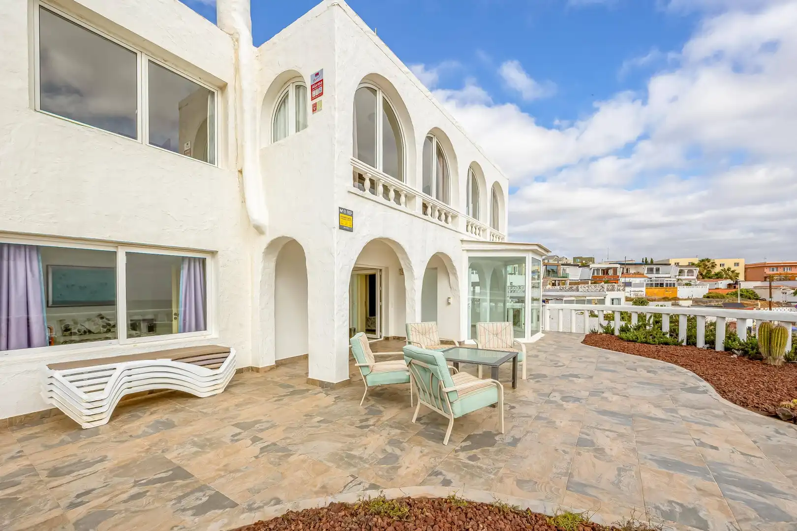 Terrassa de Casa o xalet en venda en Telde amb Aire condicionat, Jardí privat i Terrassa