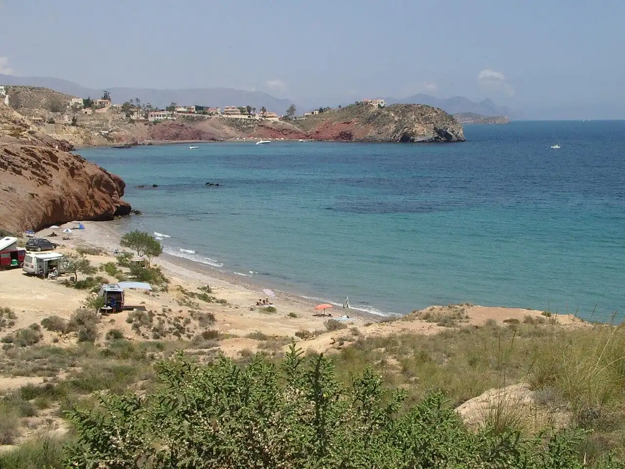 Vista exterior de Casa o xalet en venda en Mazarrón amb Traster, Piscina i Moblat