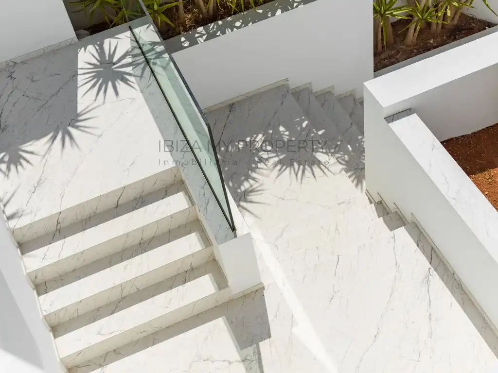 Terraza de Casa o chalet en venta en Santa Eulària des Riu con Aire acondicionado, Trastero y Piscina
