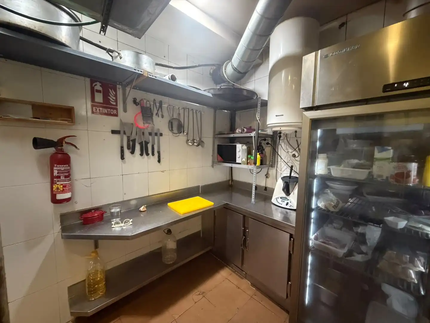 Küche von Geschaftsraum zur Miete in Barrio de Salamanca