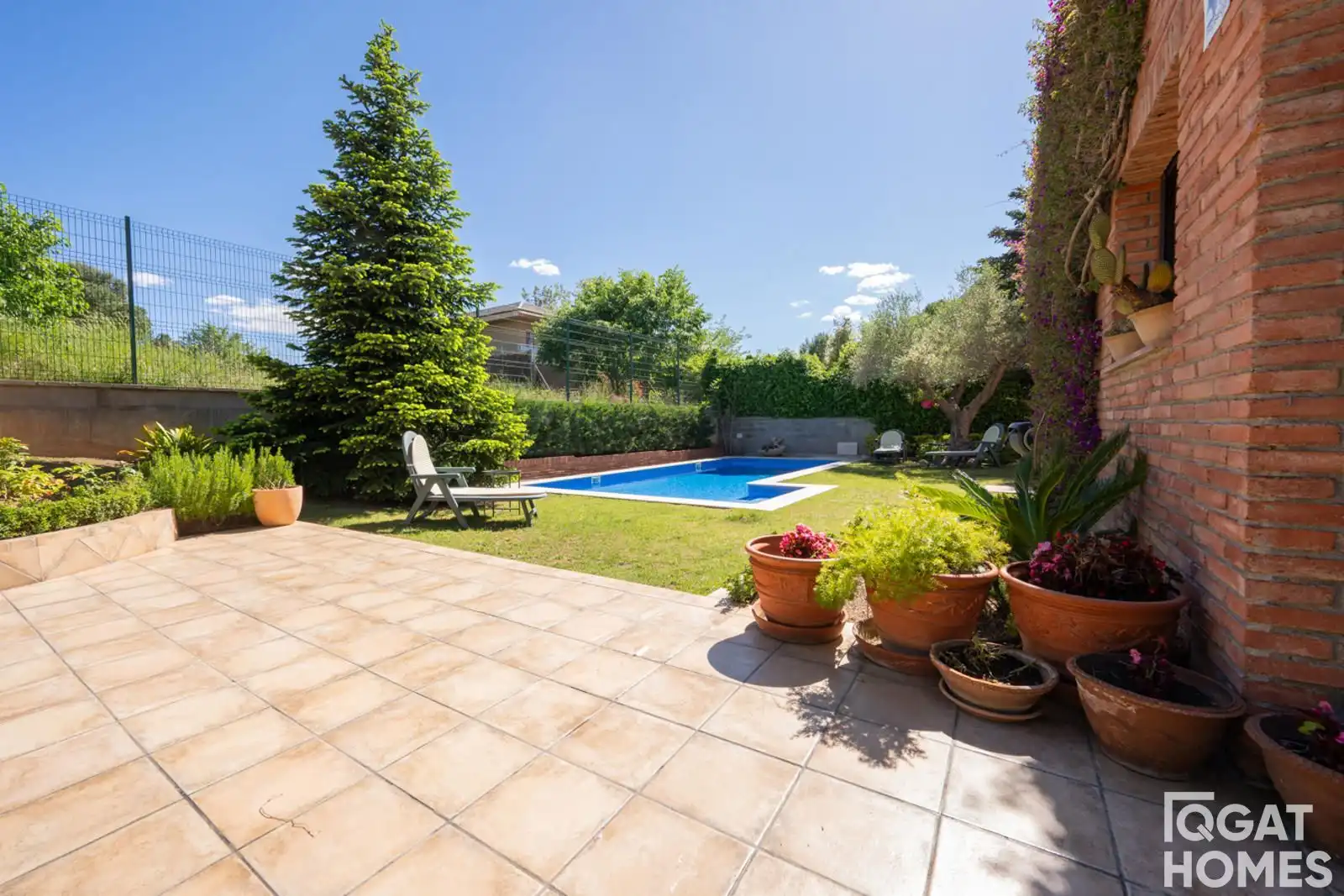 Jardín de Casa o chalet de alquiler en Sant Cugat del Vallès con Aire acondicionado, Calefacción y Jardín privado