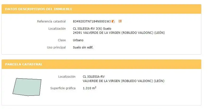 Terreni e lotti in vendita a Valverde de la Virgen
