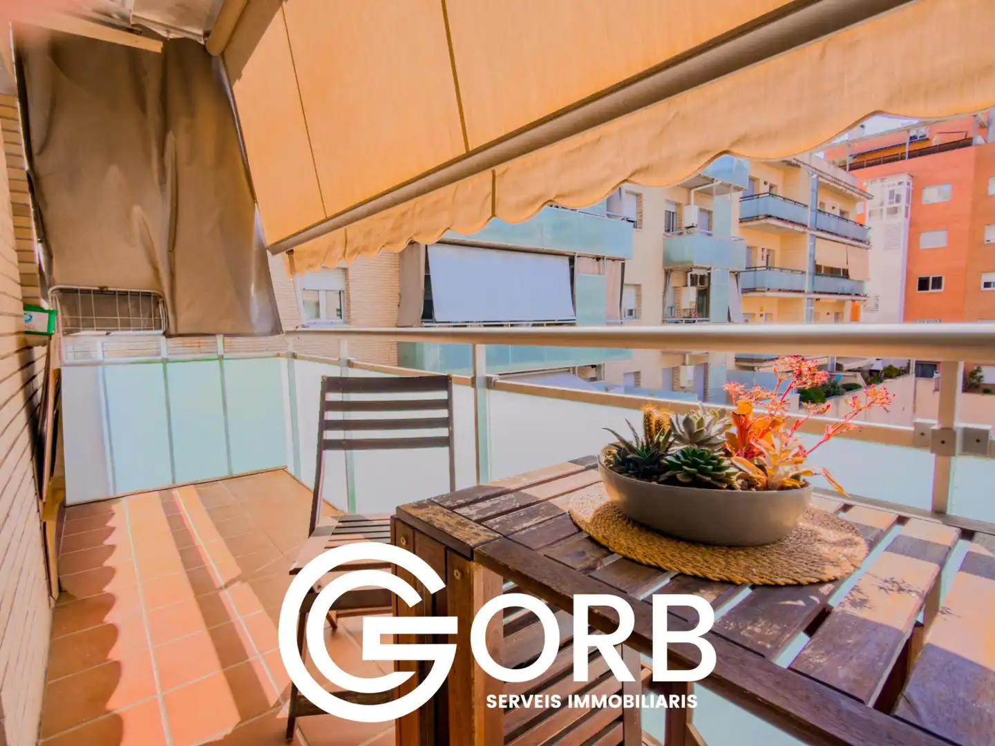 Balcony of Flat for sale in Mataró  with Air Conditioner, Heating and Private garden