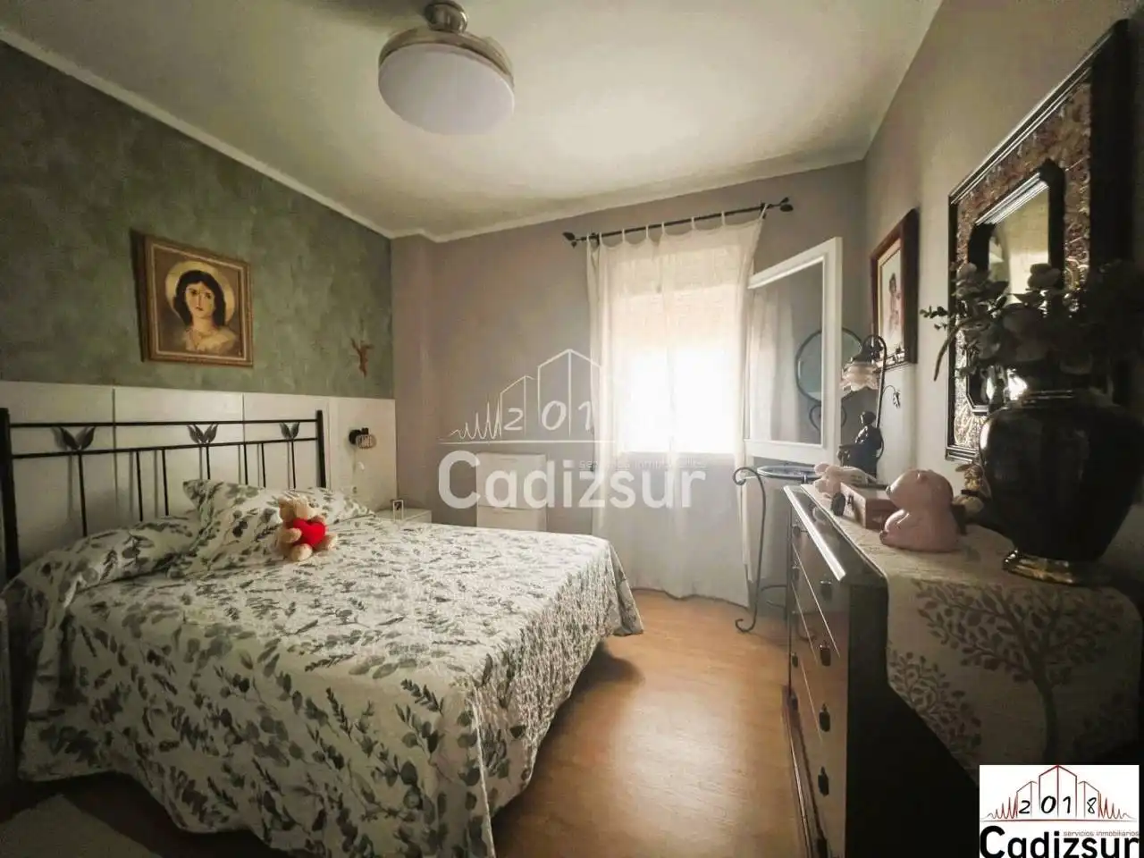 Bedroom of Flat for sale in San Fernando  with Air Conditioner, Parquet flooring and Terrace