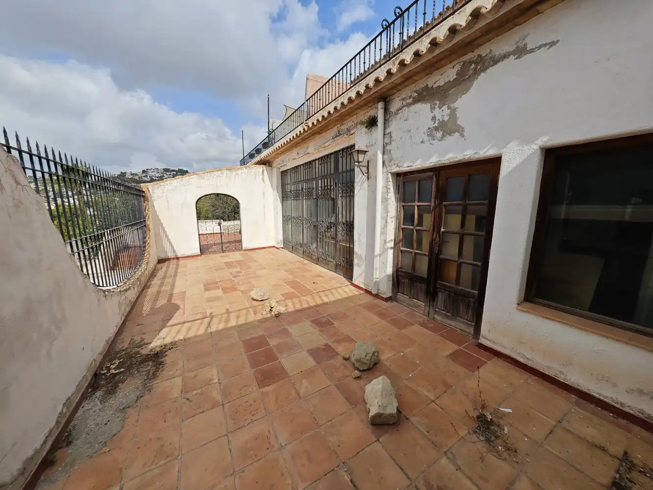 Terrasse von Geschaftsraum zum Verkauf in Moraira mit Terrasse