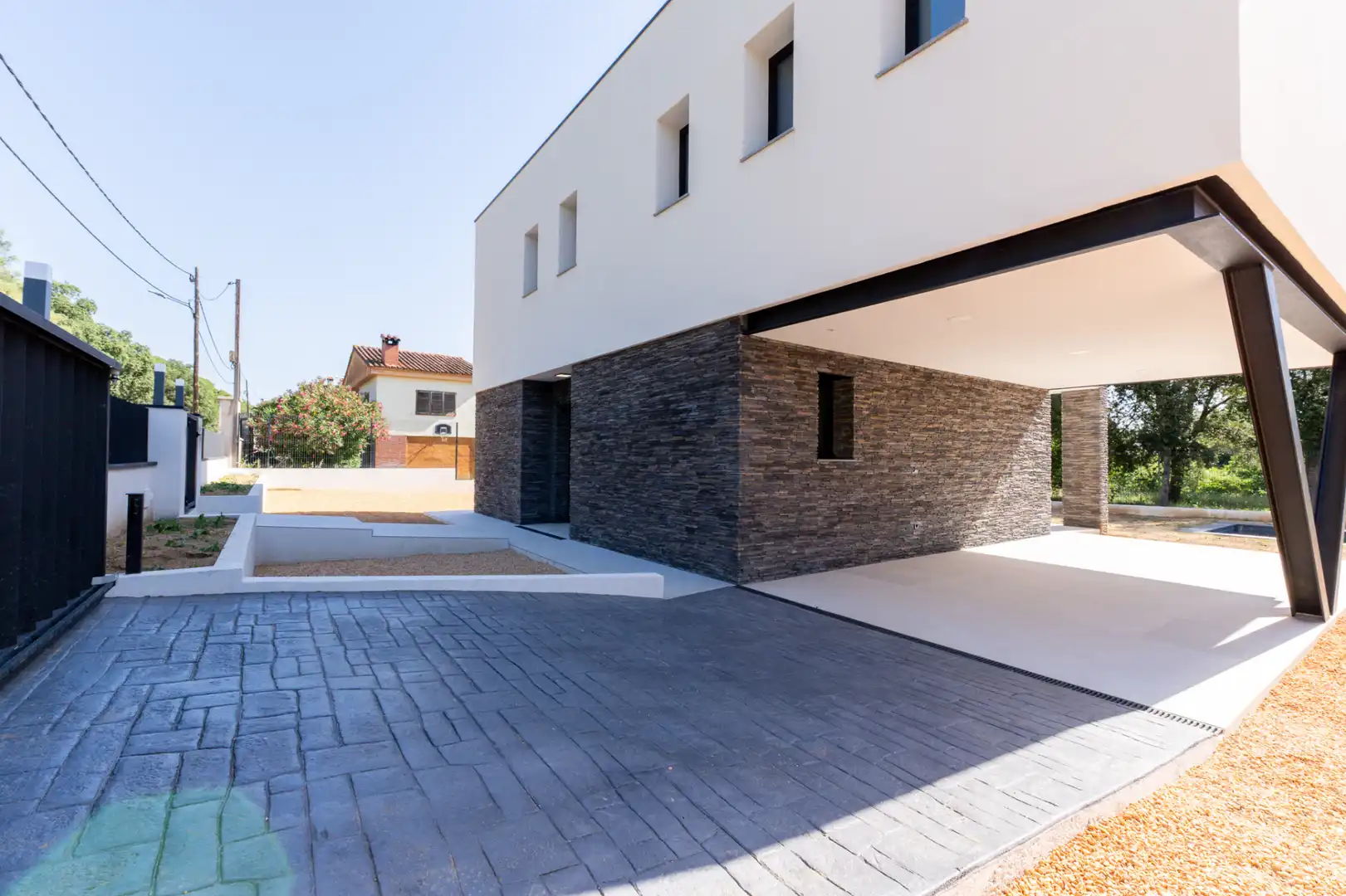 Vista exterior de Casa o xalet en venda en Calonge i Sant Antoni amb Aire condicionat, Calefacció i Jardí privat