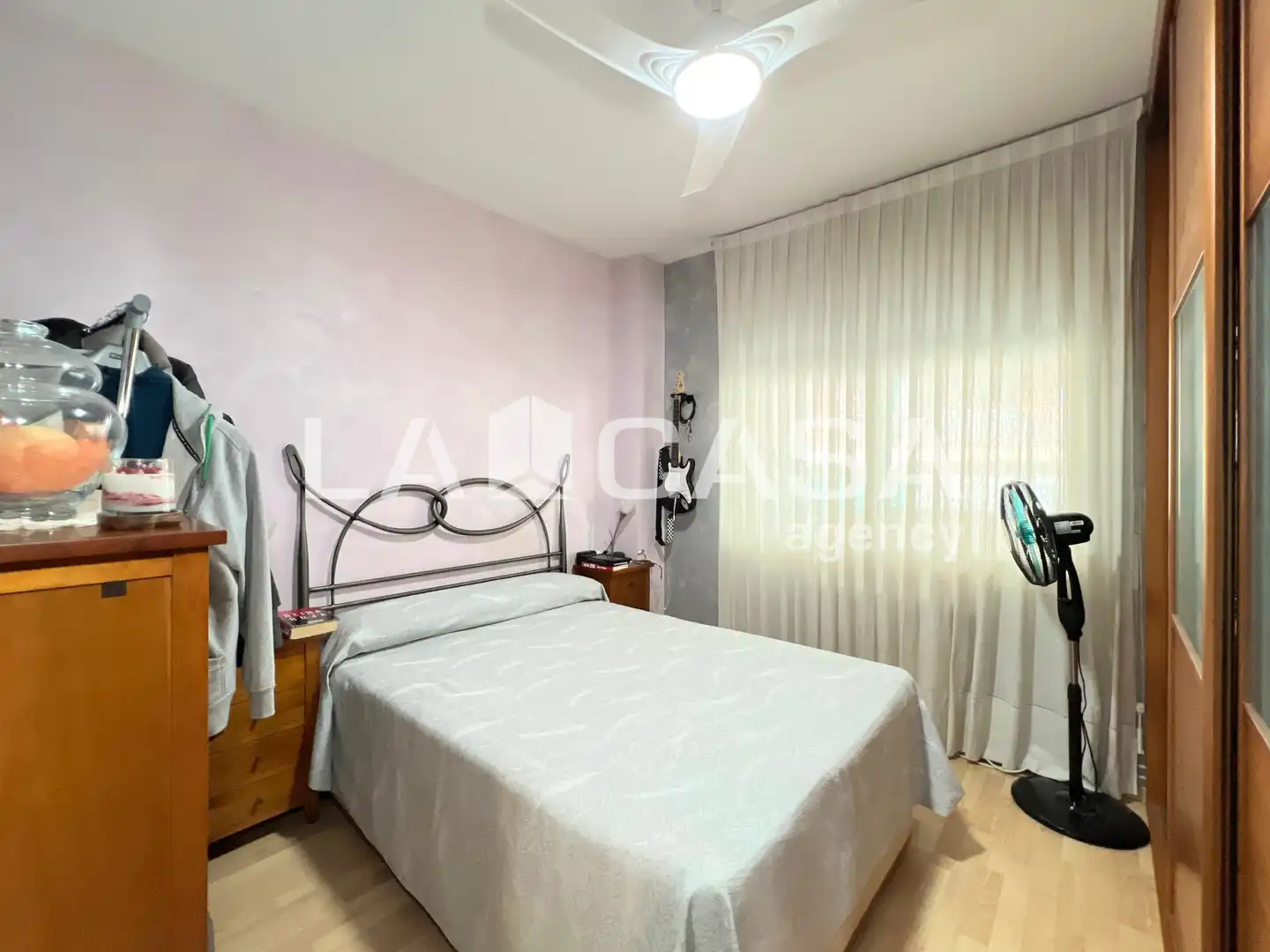 Schlafzimmer von Wohnung zum Verkauf in Badalona mit Heizung, Abstellraum und Balkon