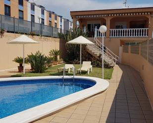 Swimming pool of House or chalet for sale in Almazora / Almassora  with Air Conditioner, Terrace and Swimming Pool