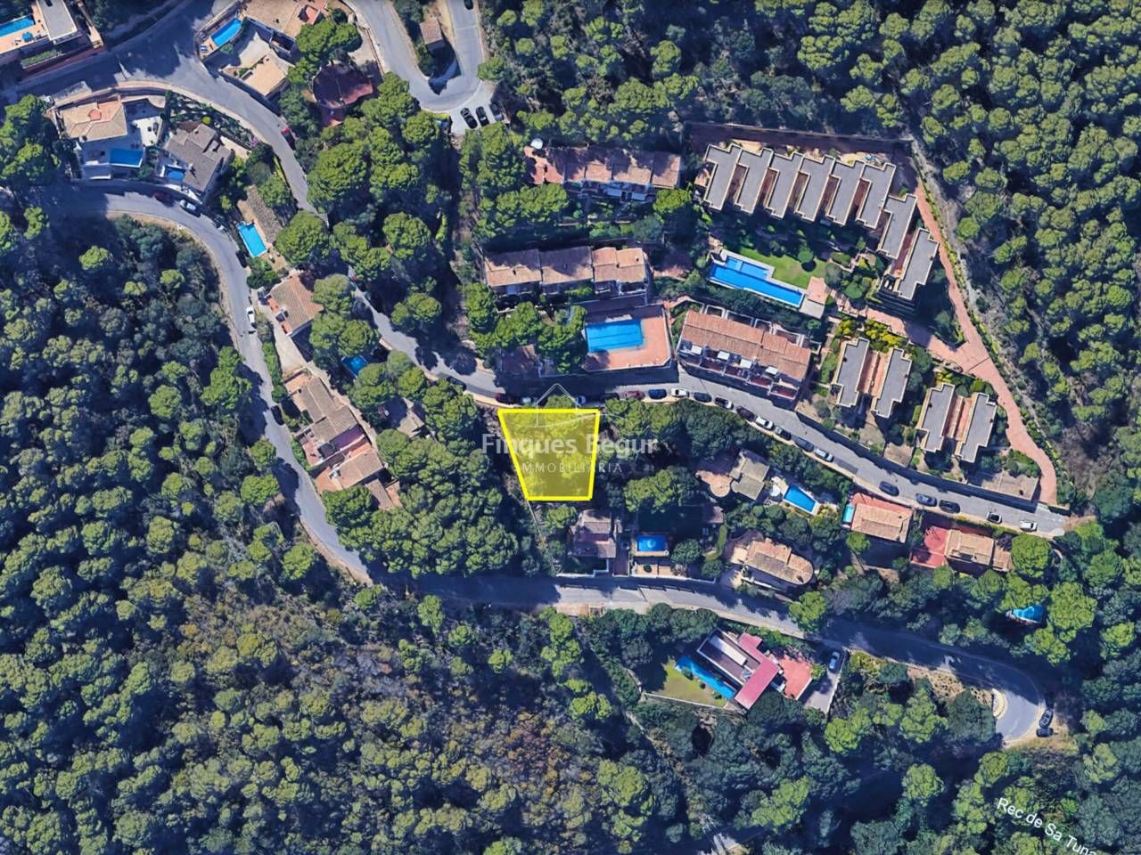 Vista exterior de Residencial en venda en Begur