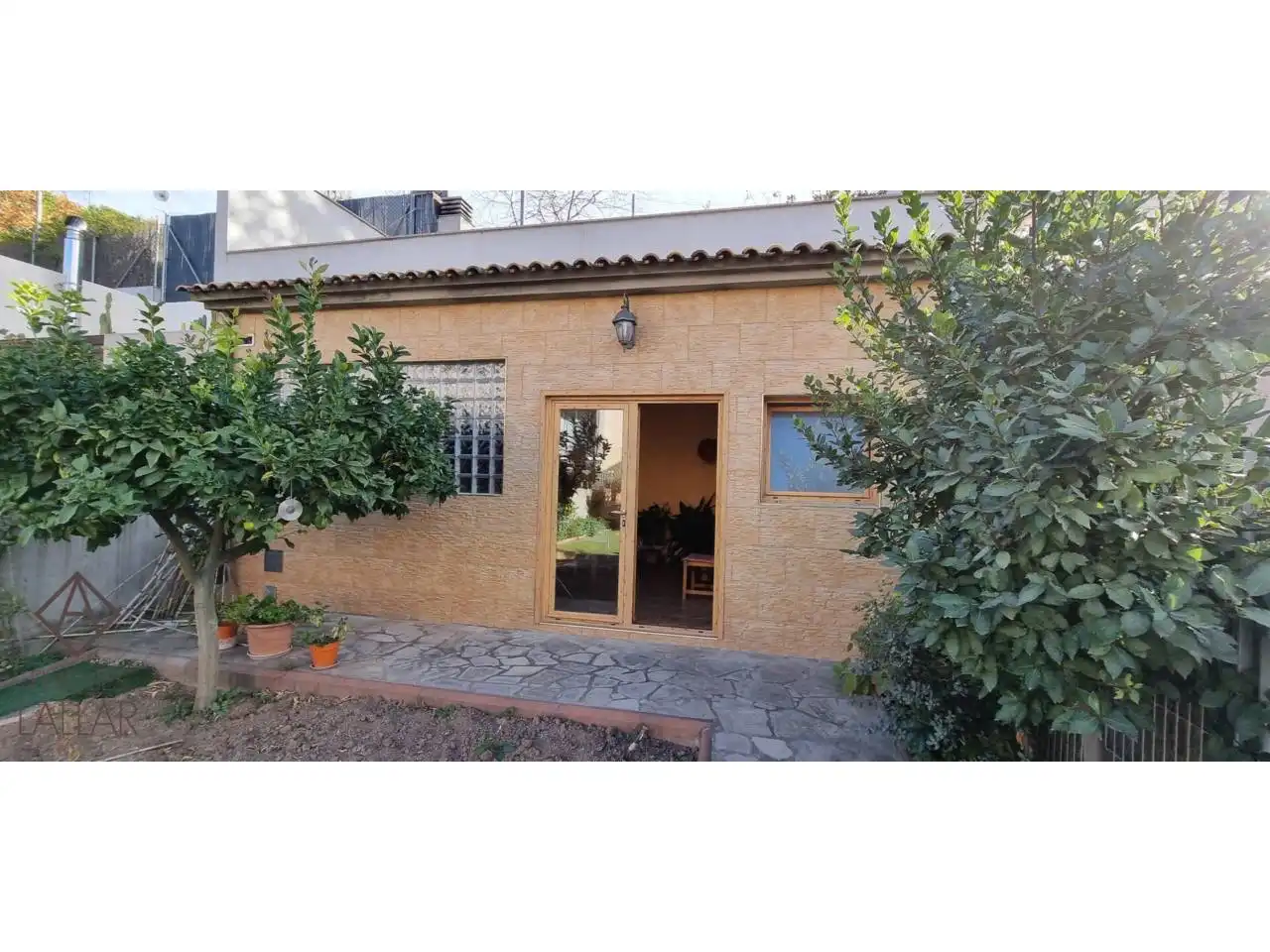 Jardín de Casa adosada en venta en Granollers con Calefacción, Jardín privado y Terraza