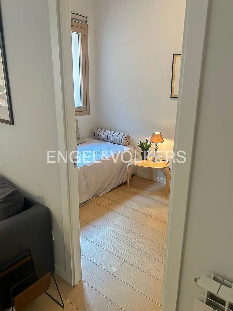 Bedroom of Flat for rent in Madrid  with Air Conditioner, Heating and Furnished