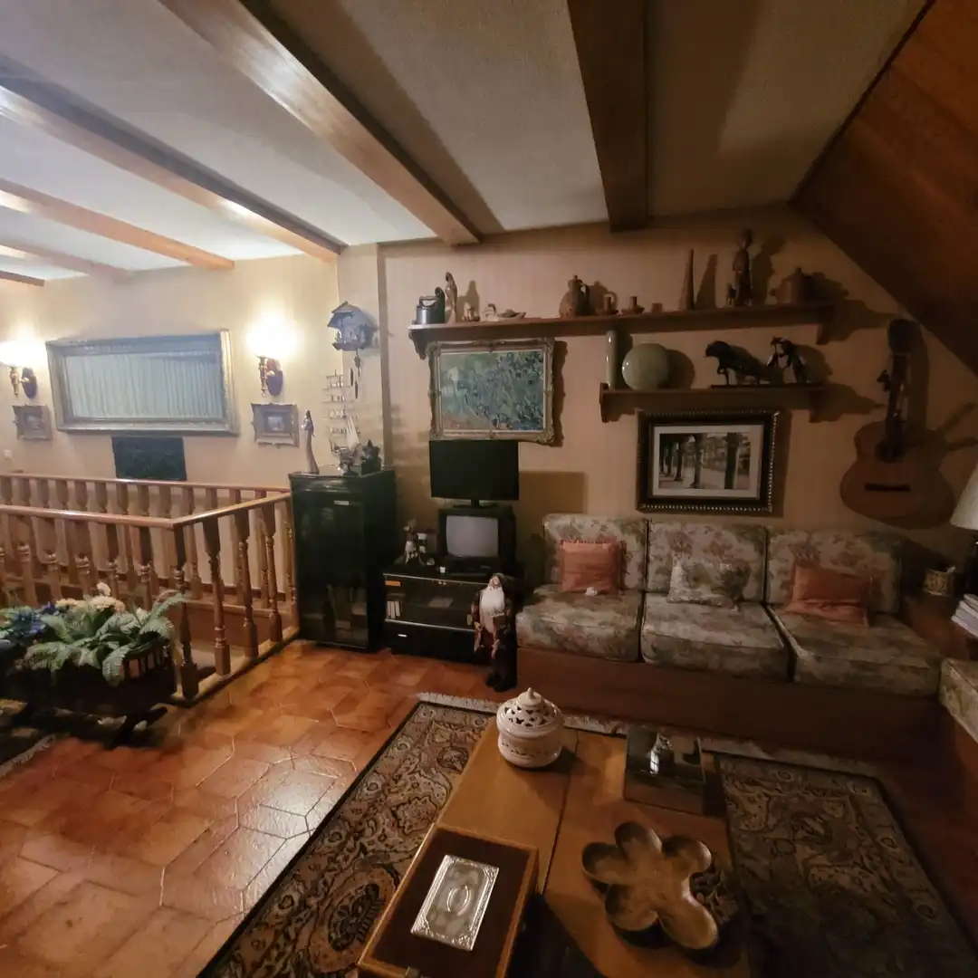 Living room of Duplexes for sale in Madrid  with Heating, Parquet flooring and Terrace