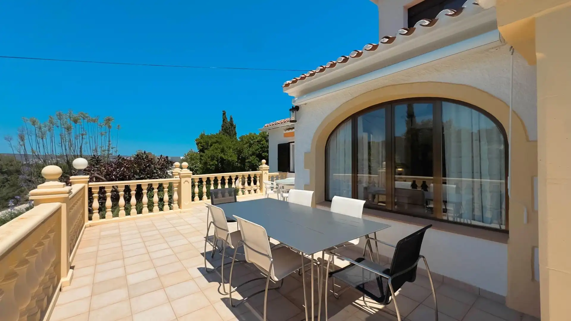 Terrace of Houses for sale in Jávea / Xàbia  with Air Conditioner, Heating and Private garden