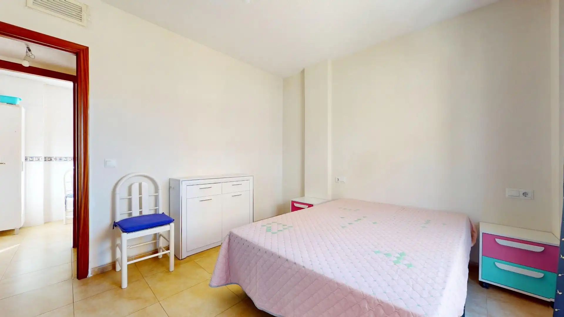 Bedroom of Flat for sale in Roquetas de Mar