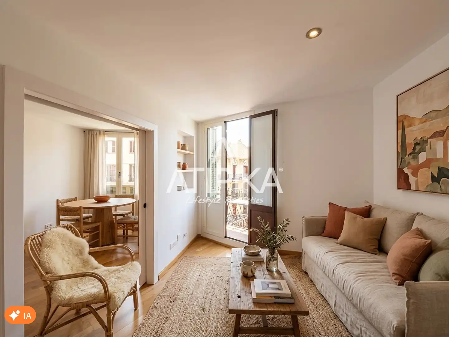 Appartamento con terrazza in vendita a Eixample