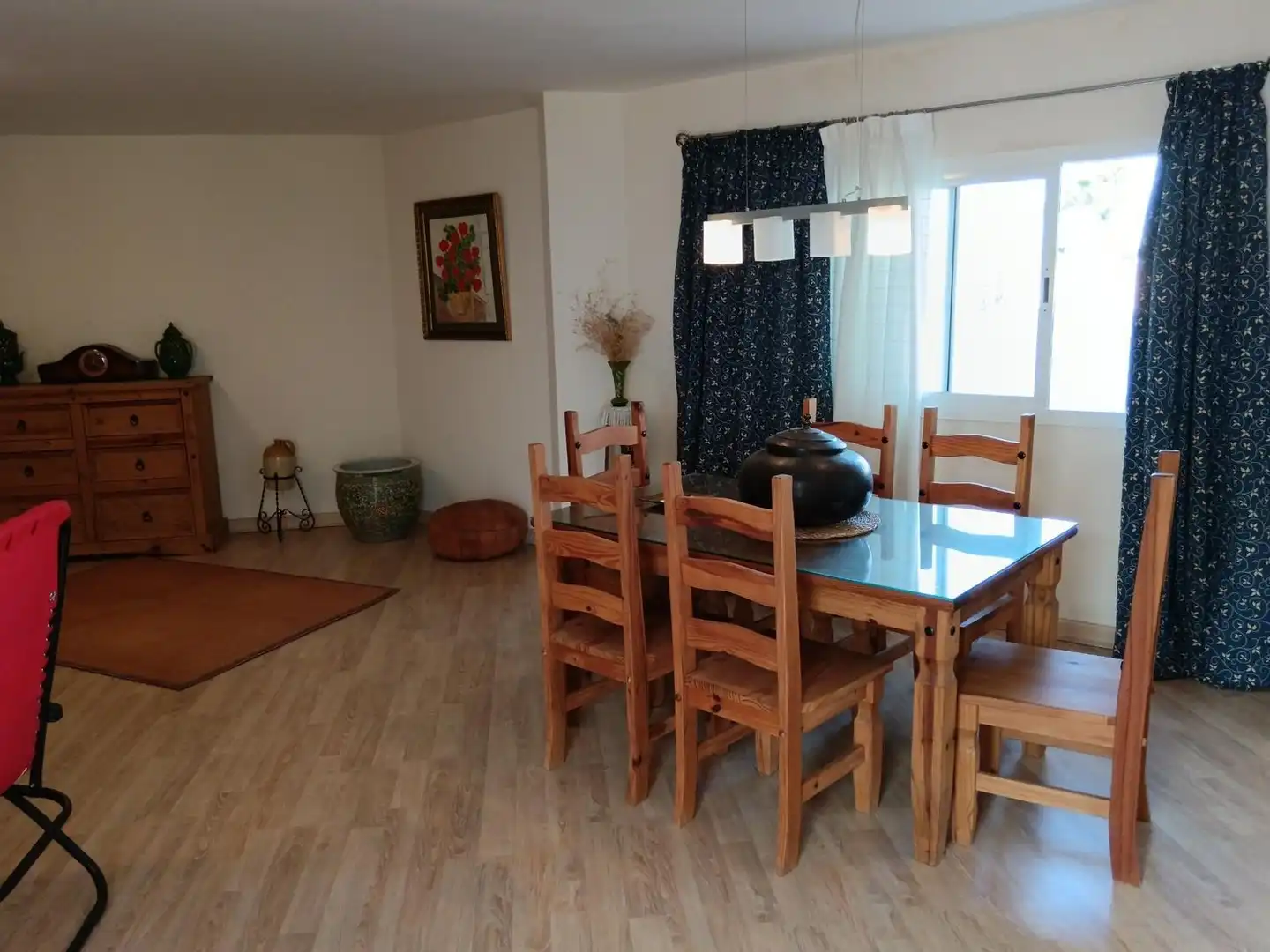 Esszimmer von Dachboden zum Verkauf in Vera mit Klimaanlage, Heizung und Terrasse