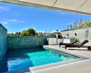 Swimming pool of Single-family semi-detached to rent in Marbella  with Air Conditioner, Private garden and Terrace