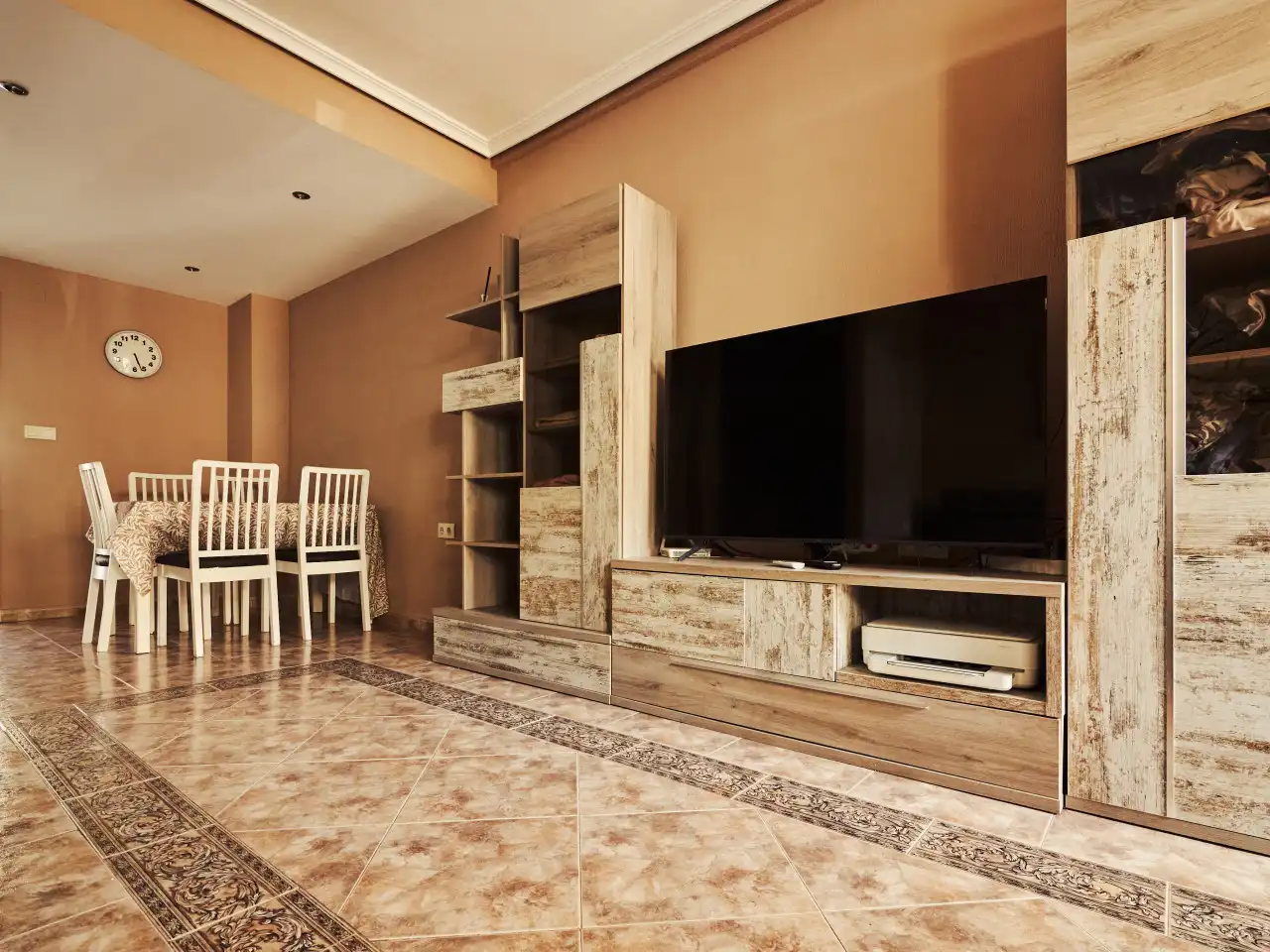 Sala de estar de Casa adosada en venta en Orihuela con Aire acondicionado, Calefacción y Terraza
