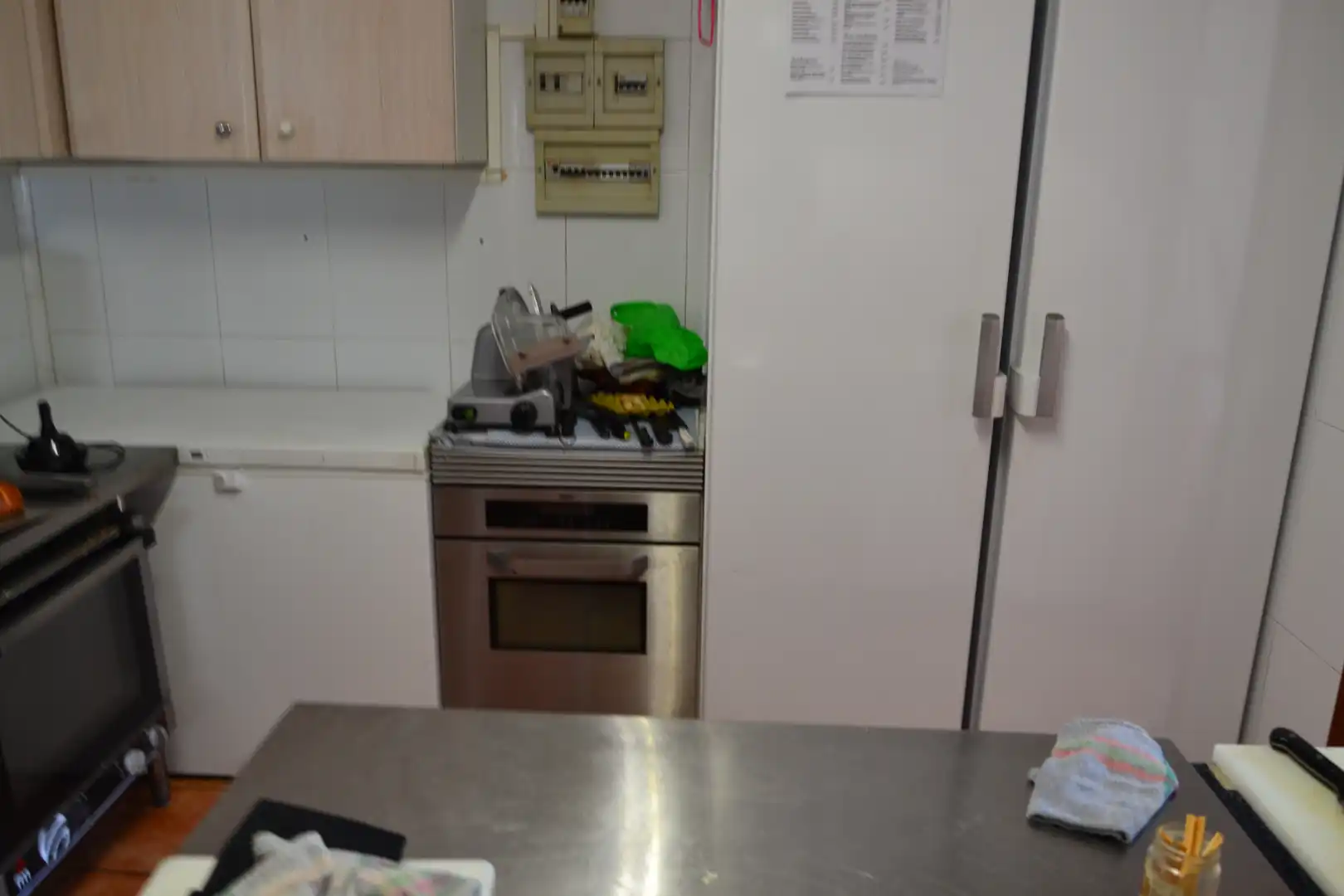 Cocina de Local en traspaso en Zaragoza con Aire acondicionado, Amueblado y Internet