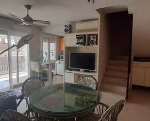 Dining room of Attic to rent in Chilches / Xilxes  with Air Conditioner and Terrace