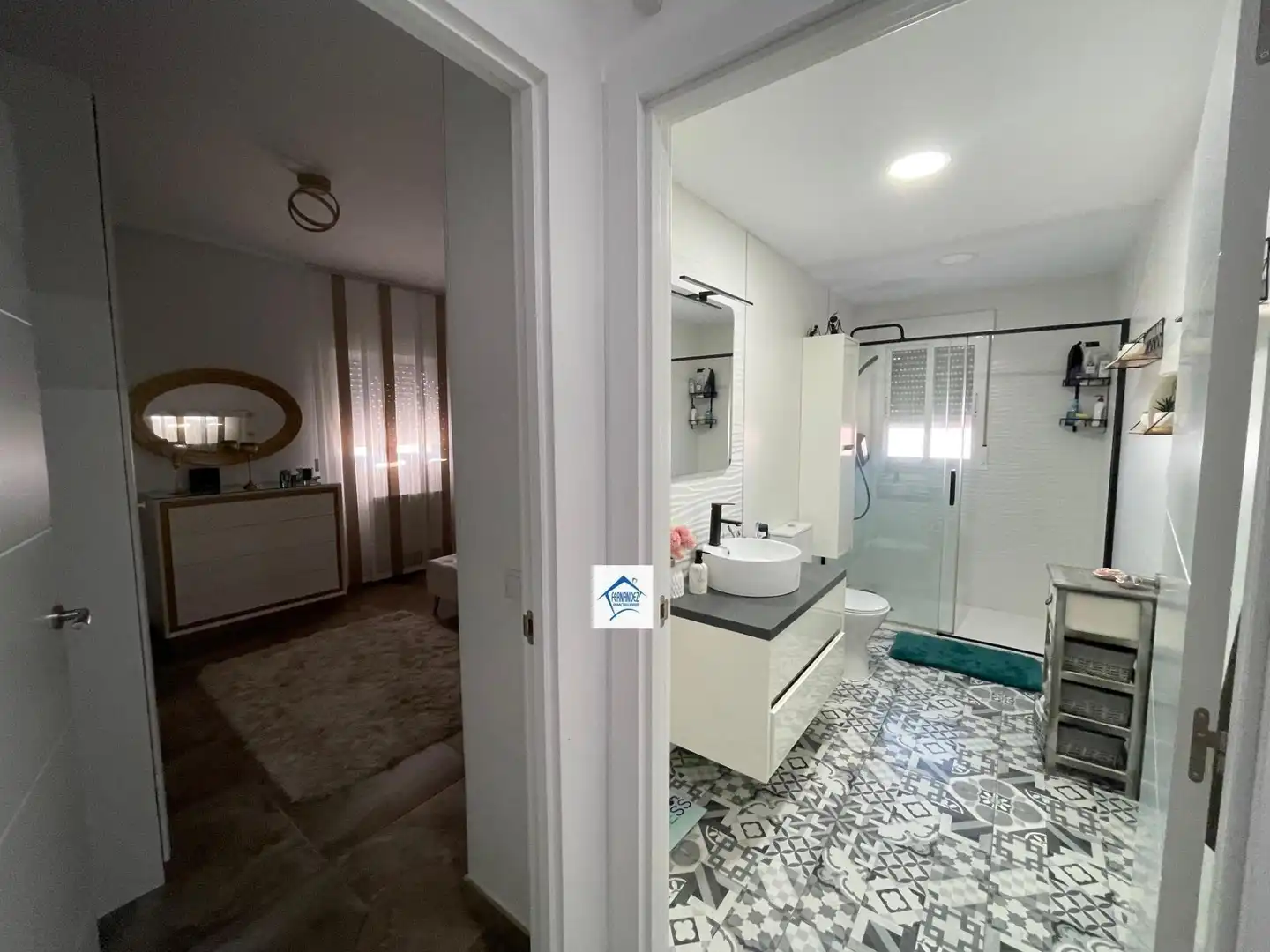Baño de Casa o chalet en venta en Cáceres con Aire acondicionado, Piscina y Amueblado