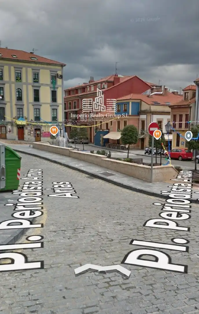 Vista exterior de Edificio en venta en Gijón 