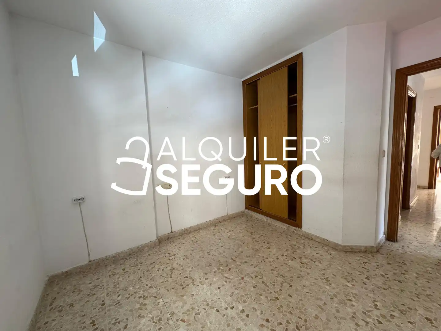 Schlafzimmer von Wohnung zur Miete in Málaga mit Terrasse