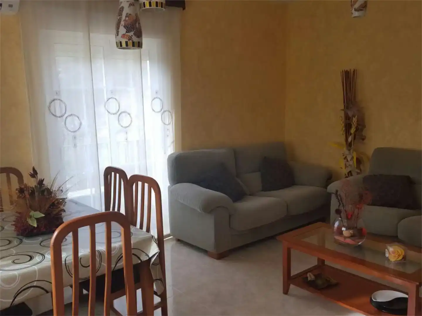 Sala d'estar de Casa o xalet en venda en Los Gallardos amb Aire condicionat i Balcó