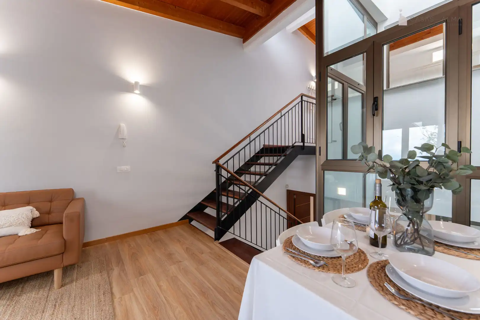 Comedor de Casa adosada en venta en Teror con Terraza, Horno y Lavadora