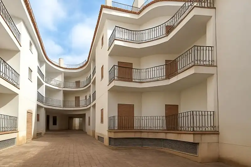 Vista exterior de Piso en venta en Lanjarón