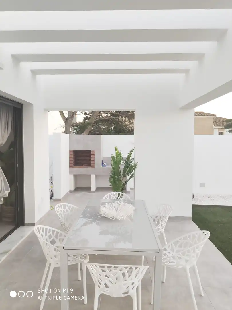 Terraza de Casa adosada en venta en Conil de la Frontera con Aire acondicionado, Terraza y Piscina