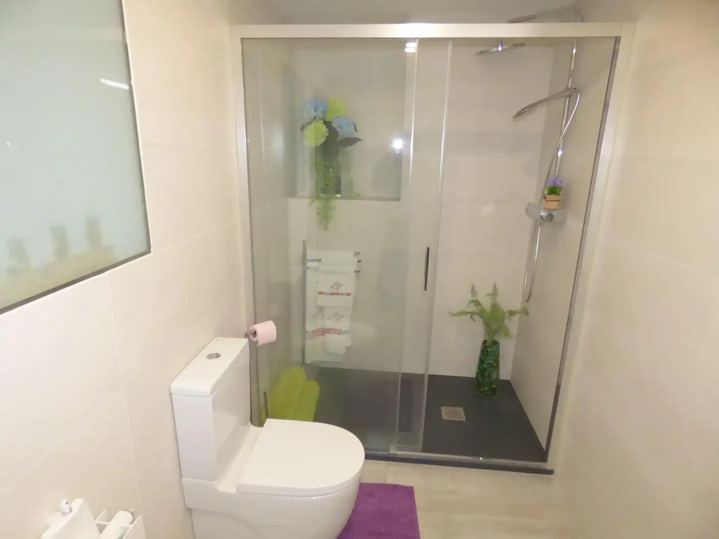 Baño de Dúplex en venta en Malgrat de Mar con Parquet, Terraza y Balcón