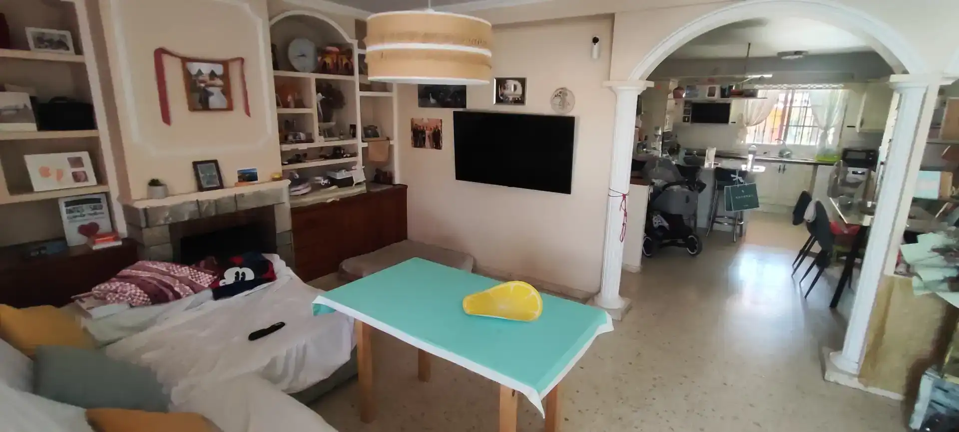 Menjador de Casa adosada en venda en Algeciras amb Balcó