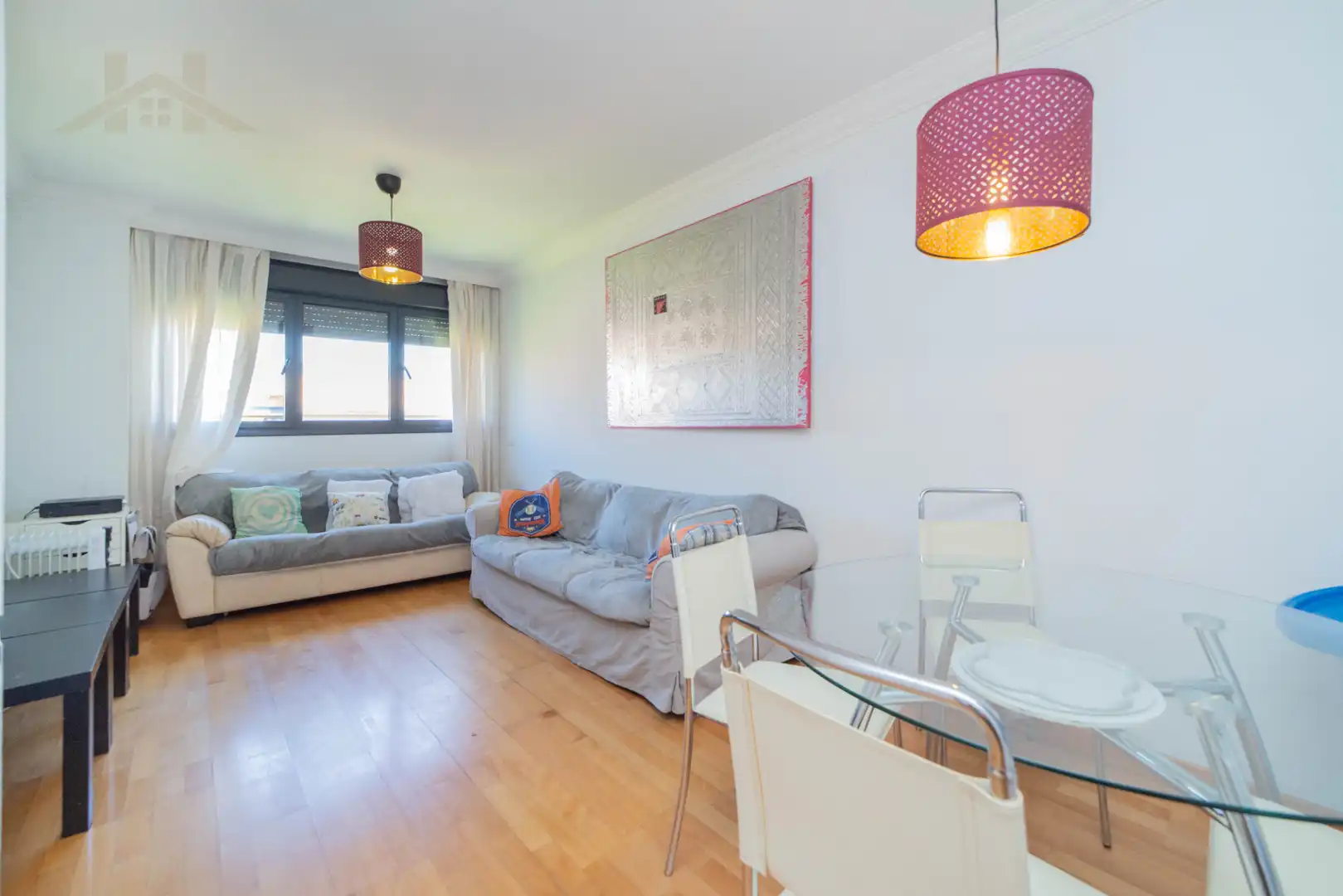 Sala de estar de Piso en venta en Alcobendas con Calefacción, Parquet y Trastero