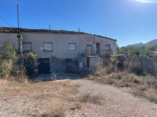 Vista exterior de Finca rústica en venta en Bellprat con Amueblado