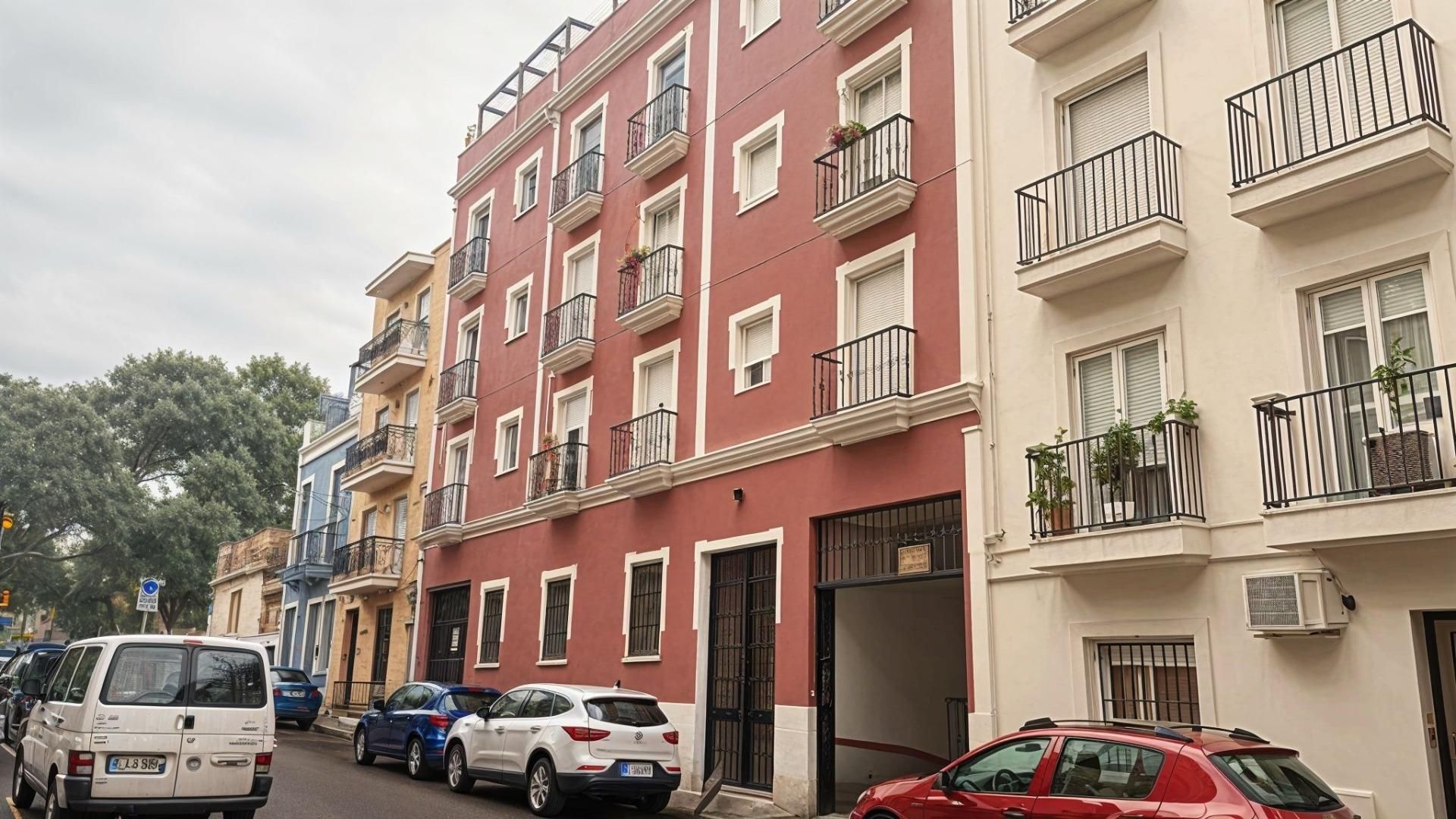 Vista exterior de Apartament de lloguer en  Huelva Capital amb Balcó