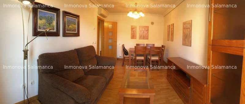Sala d'estar de Pis de lloguer en Salamanca Capital amb Calefacció, Moblat i Forn