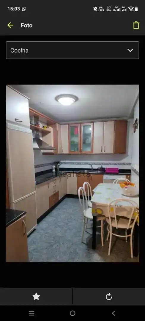 Cuina de Pis en venda en Ponferrada amb Parquet, Moblat i Forn