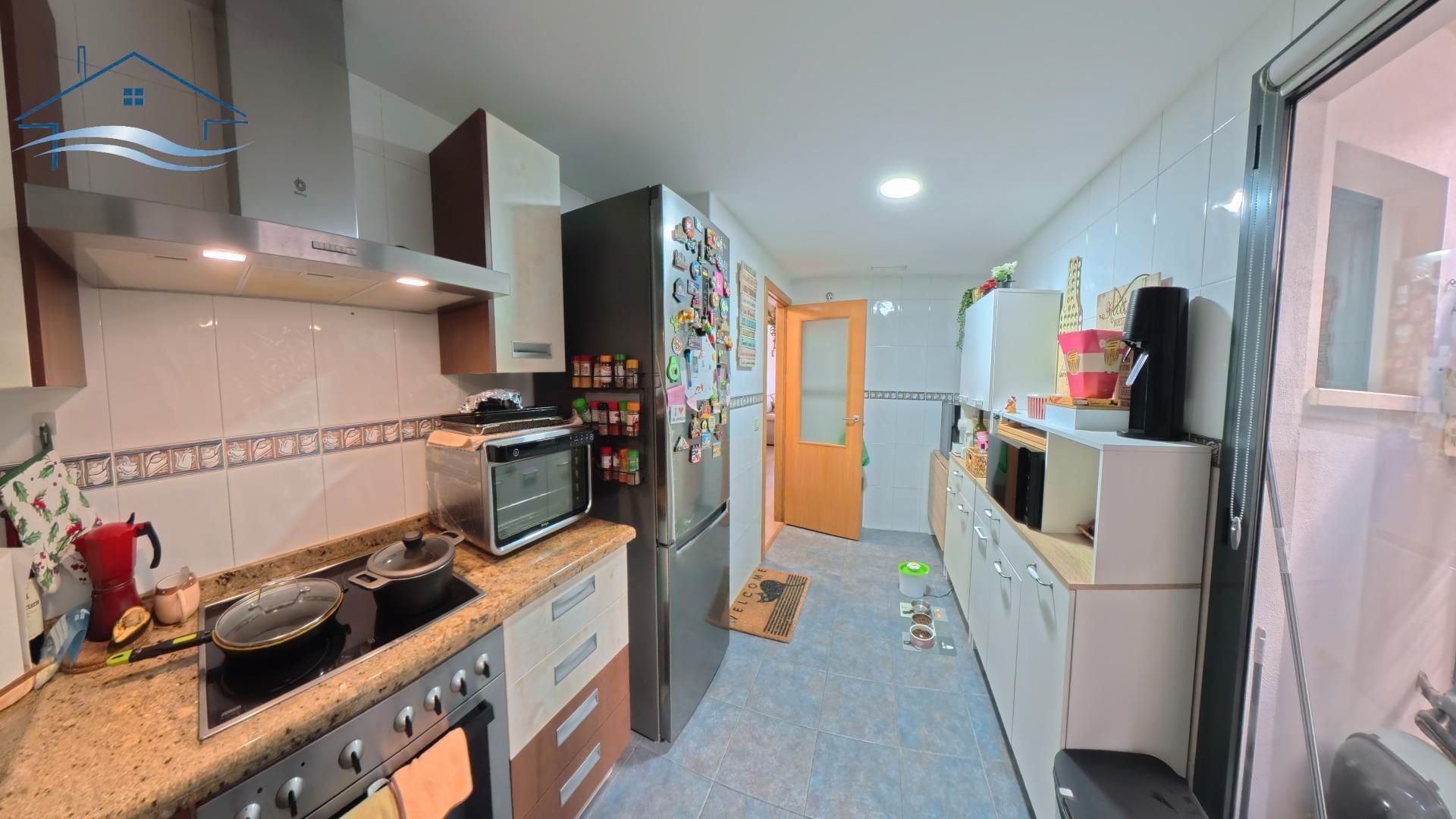 Kitchen of Flat for sale in Alicante / Alacant  with Air Conditioner, Storage room and Oven